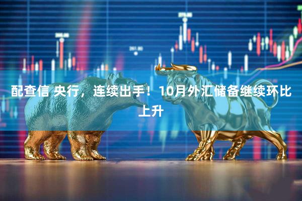 配查信 央行，连续出手！10月外汇储备继续环比上升