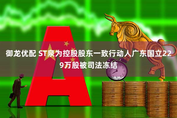 御龙优配 ST泉为控股股东一致行动人广东国立229万股被司法冻结