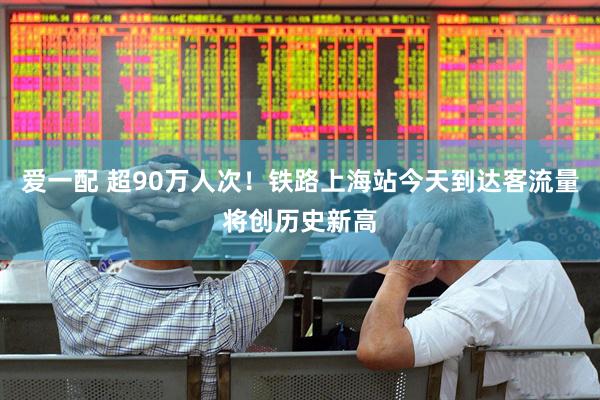 爱一配 超90万人次！铁路上海站今天到达客流量将创历史新高
